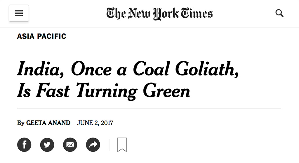 New York Times article